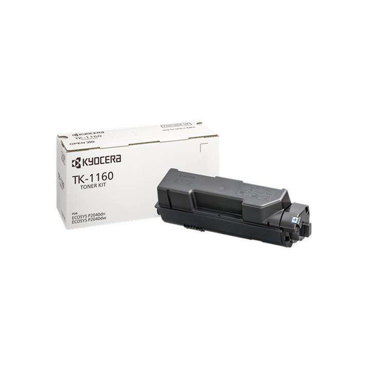 Kyocera TK1160 Negro Cartucho de Toner Original - 1T02RY0NL0