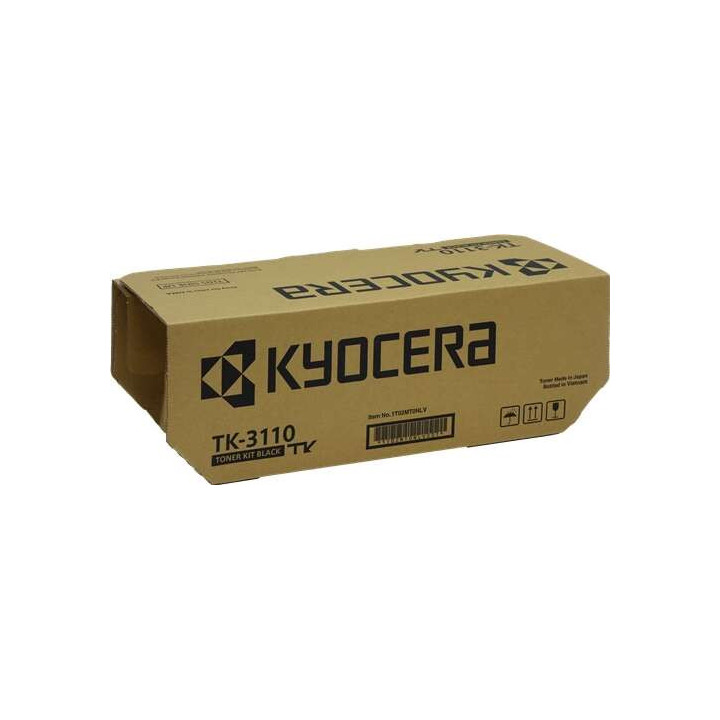 Kyocera TK3110 Negro Cartucho de Toner Original - 1T02MT0NL0/1T02MT0NLV/1T02MT0NLS