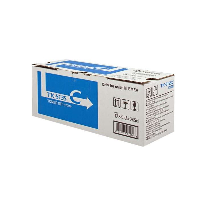 Kyocera TK5135 Cyan Cartucho de Toner Original - 1T02PACNL0/TK5135C