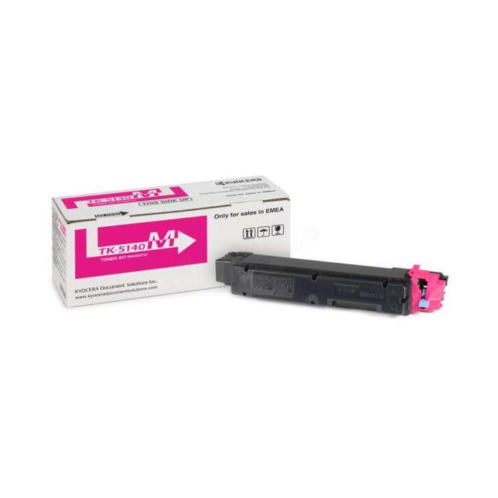 Kyocera TK5140 Magenta Cartucho de Toner Original - 1T02NRBNL0/TK5140M
