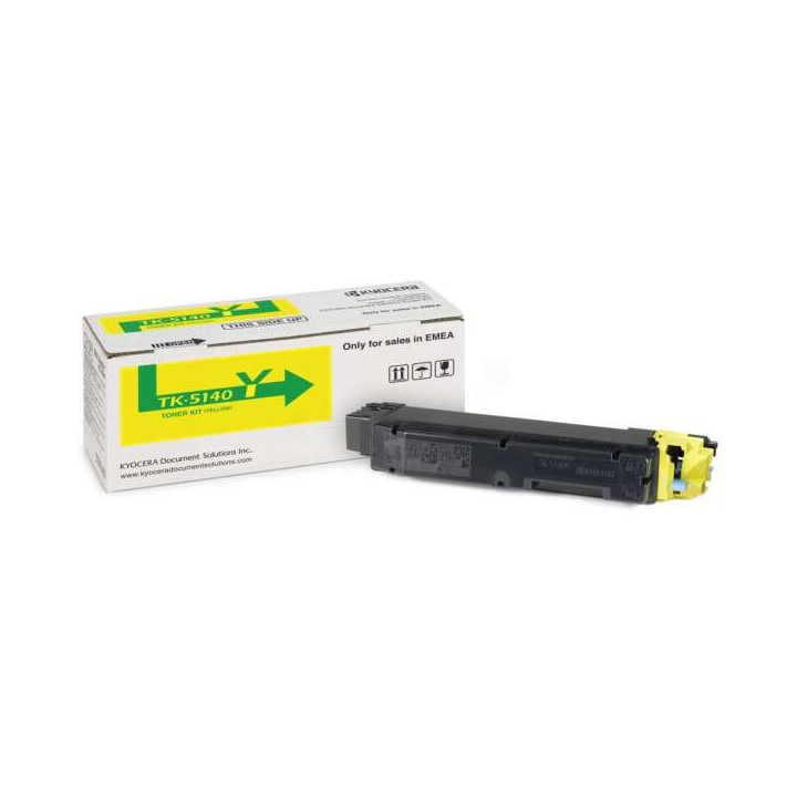 Kyocera TK5140 Amarillo Cartucho de Toner Original - 1T02NRANL0/TK5140Y