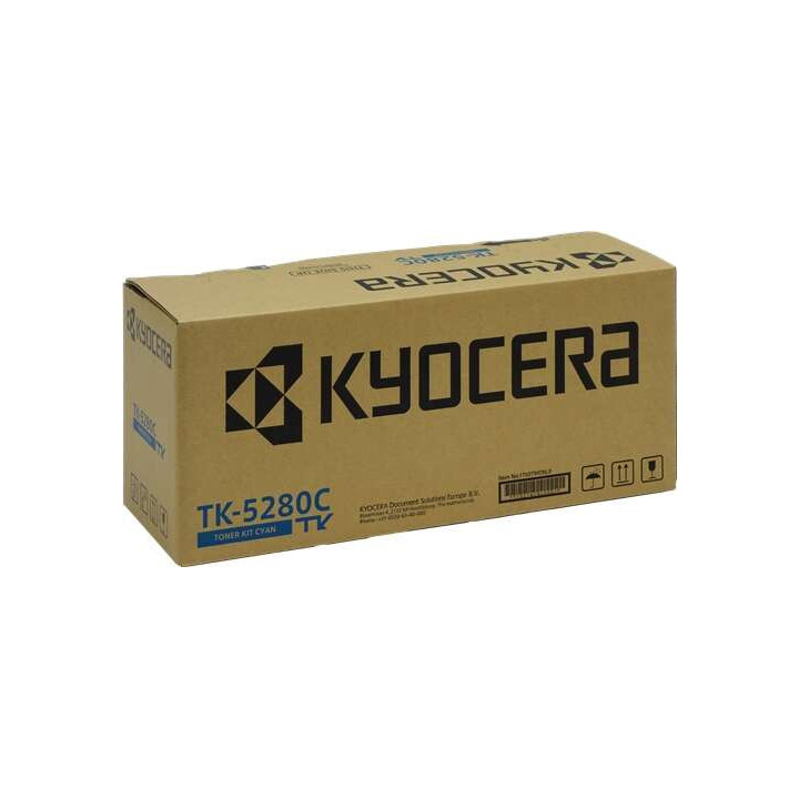 Kyocera TK5280 Cyan Cartucho de Toner Original - 1T02TWCNL0/TK5280C