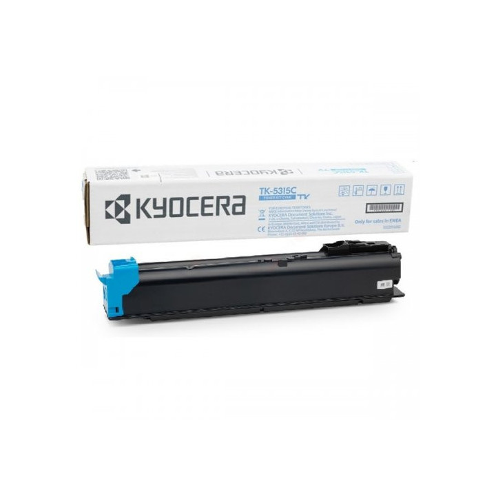 Kyocera TK5315C Cyan Cartucho de Toner Original - 1T02WHCNL0/TK5315C