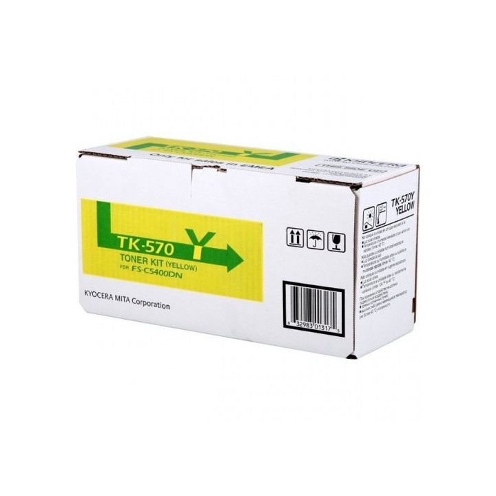 Kyocera TK570Y Amarillo Cartucho de Toner Original - 1T02HGAEU0/TK570Y