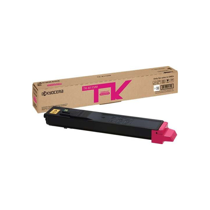 Kyocera TK8115 Magenta Cartucho de Toner Original - 1T02P3BNL0/TK8115M