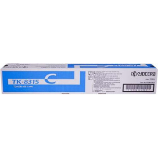 Kyocera TK8315 Cyan Cartucho de Toner Original - 1T02MVCNL0/TK8315C