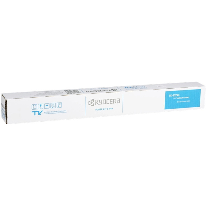 Kyocera TK8375 Cyan Cartucho de Toner Original - 1T02XDCNL0/TK8375C