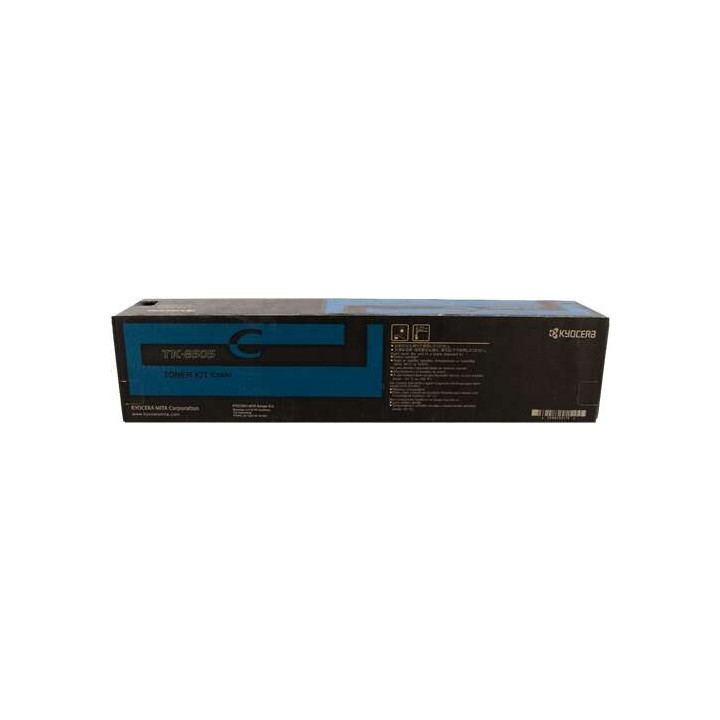 Kyocera TK8505/TK8507 Cyan Cartucho de Toner Original - 1T02LCCNL0/TK8505C
