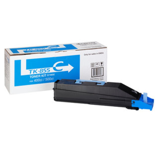 Kyocera TK855 Cyan Cartucho de Toner Original - 1T02H7CEU0/TK855C
