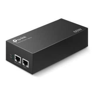 TP-Link Inyector PoE++ - 2 Puertos Gigabit - Hasta 60W - Plug & Play