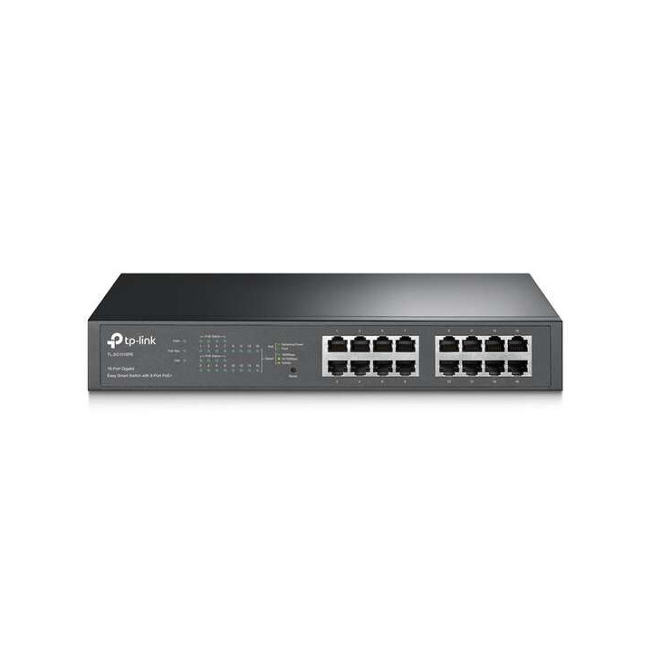TP-Link Switch Easy Smart - 16 Puertos Gigabit con 8 Puertos PoE+