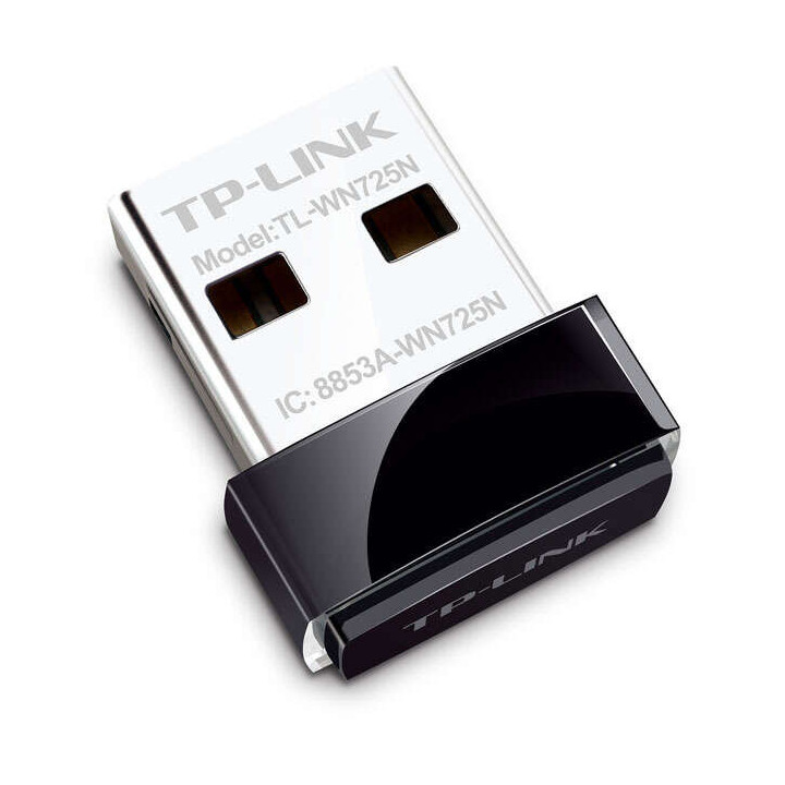 TP-Link TL-WN725N Adaptador USB Nano Inalambrico N de 150Mbps
