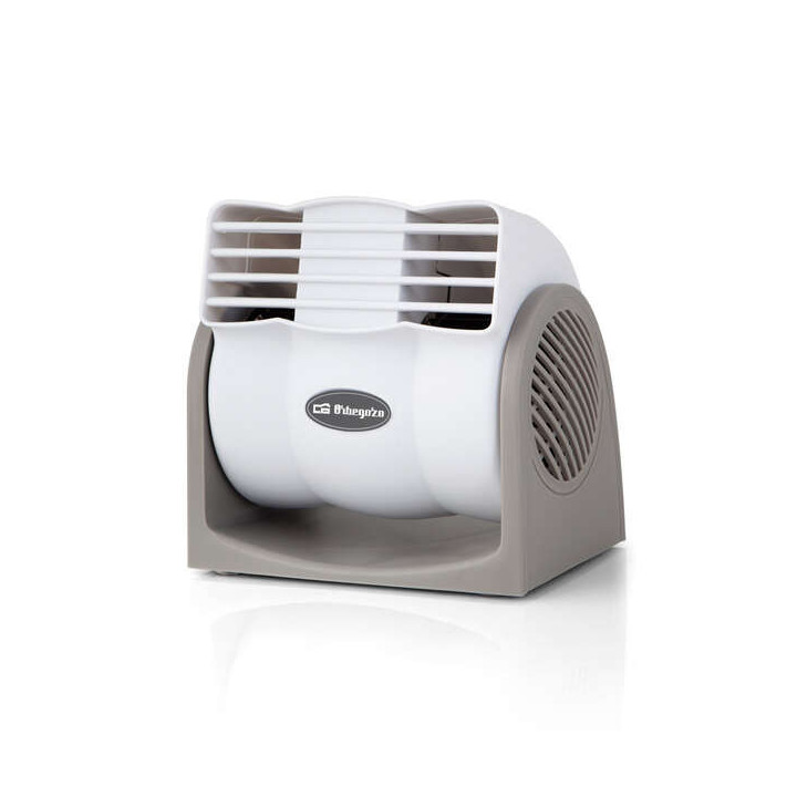 Orbegozo TM 1915 Ventilador de Sobremesa - Base Estable y Rejilla de Proteccion - 2 Velocidades de Ventilacion - Cabezal Multi