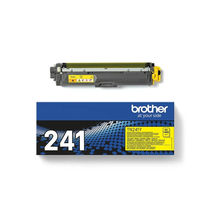 Brother TN241 Amarillo Cartucho de Toner Original - TN241Y