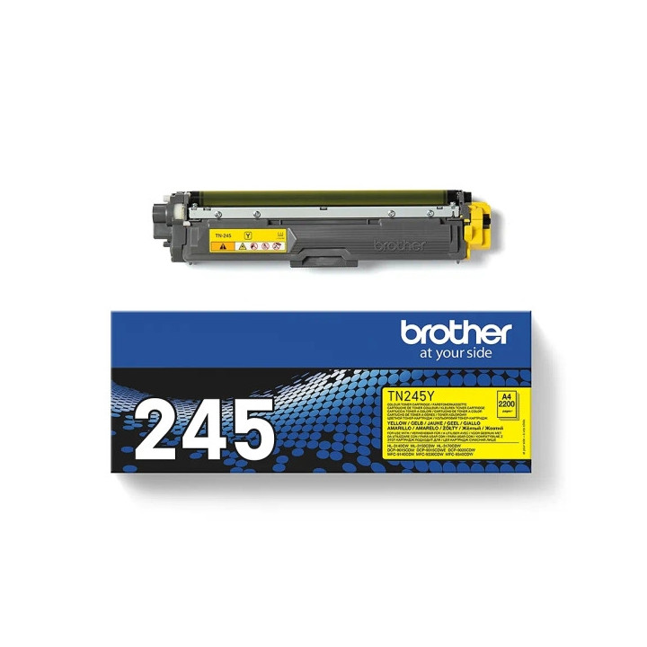 Brother TN245 Amarillo Cartucho de Toner Original - TN245Y
