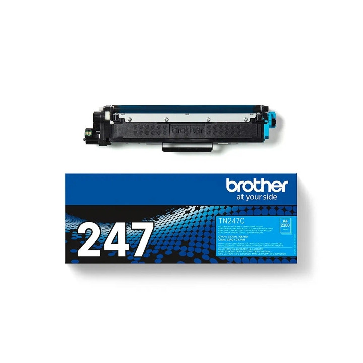 Brother TN247 Cyan Cartucho de Toner Original - TN247C
