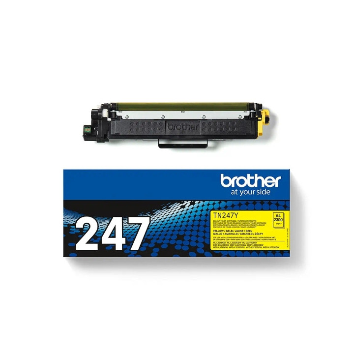 Brother TN247 Amarillo Cartucho de Toner Original - TN247Y