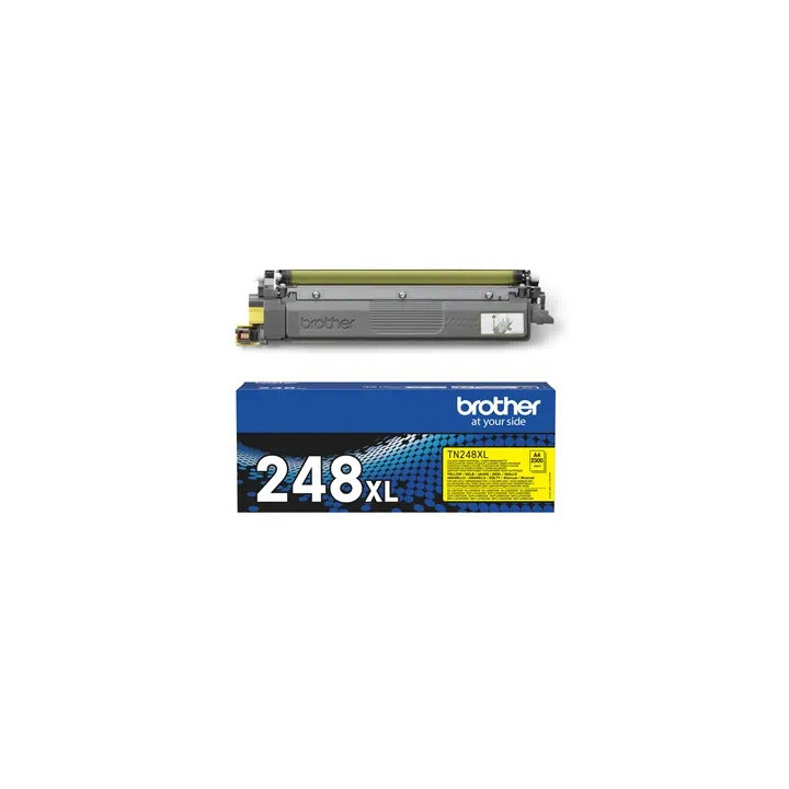 Brother TN248XL Amarillo Cartucho de Toner Original - TN248XLY