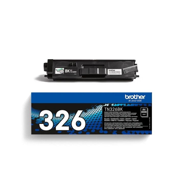 Brother TN326 Negro Cartucho de Toner Original - TN326BK