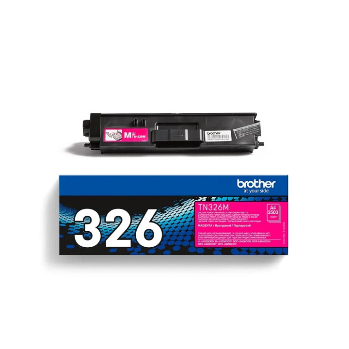 Brother TN326 Magenta Cartucho de Toner Original - TN326M