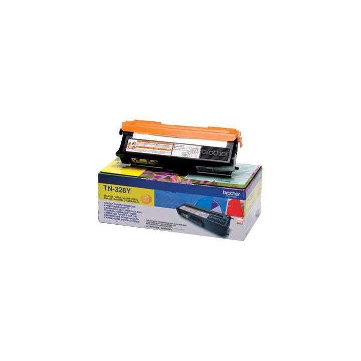 Brother TN328 Amarillo Cartucho de Toner Original - TN328Y