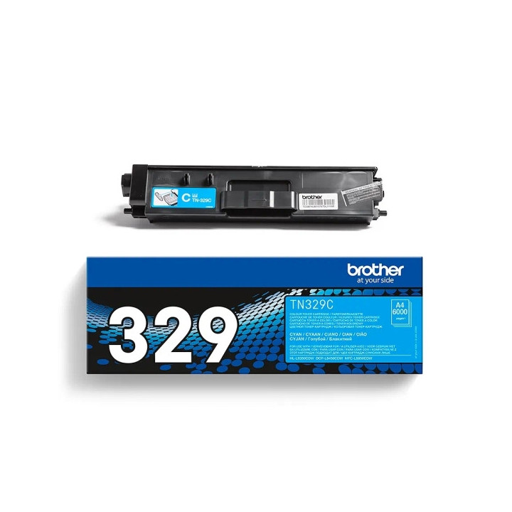 Brother TN329 Cyan Cartucho de Toner Original - TN329C