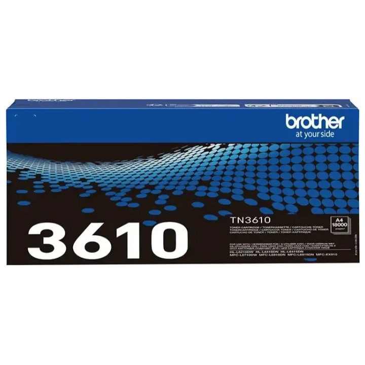 Brother TN3610 Negro Cartucho de Toner Original - TN3610