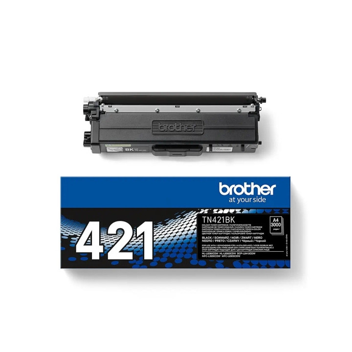 Brother TN421 Negro Cartucho de Toner Original - TN421BK