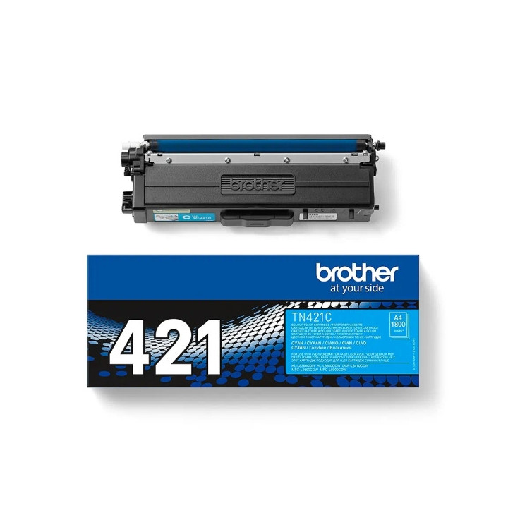Brother TN421 Cyan Cartucho de Toner Original - TN421C