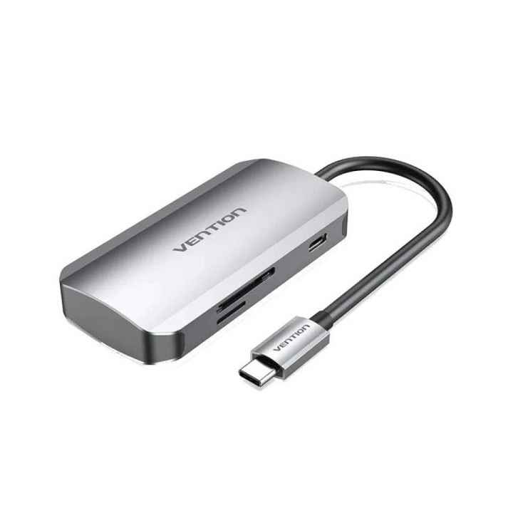 Vention Hub 6 en 1 USB-C a 3x USB3.0