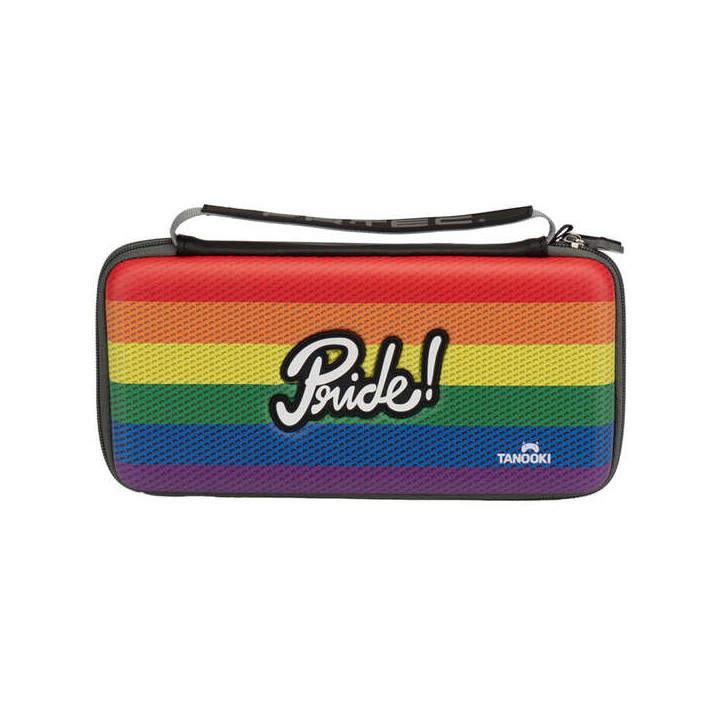 FR-TEC Funda de Transporte Tanooki Pride para Nintendo Switch - Diseño Rompedor - Olor a Frutas Tropicales - Espacio Especial