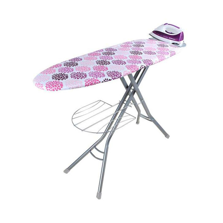 Orbegozo TP 3500 Tabla de Planchar Practica y Comoda - Rejilla de Acero Resistente - Altura Ajustable hasta 93cm - Funda de Alg