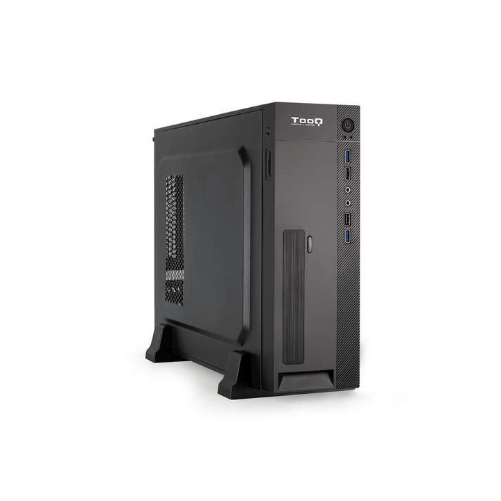 Tooq Caja Slim MATX TQC-3008U3CD 500W Lector Tarjetas - Color Negro