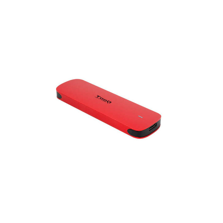 Tooq Caja Externa M.2 NVME USB3.1 Gen2 Aluminio - Color Rojo