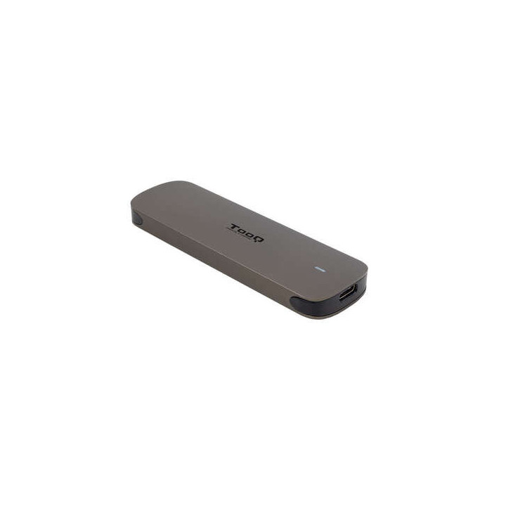 Tooq Caja Externa M.2 CCS USB3.1 Gen1 Aluminio - Color Marron