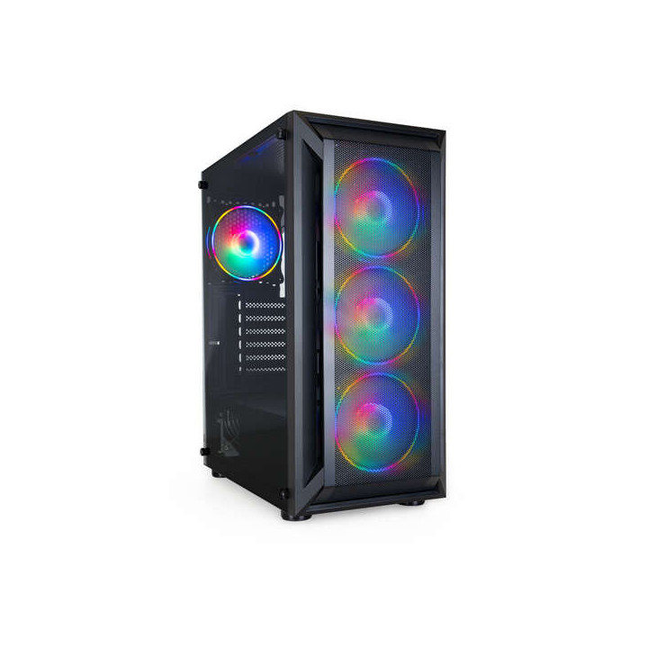 Tooq Caja Semitorre Gaming TQGCC101-B "Ragnärok" - Color Negro