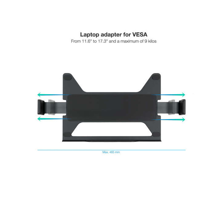 Tooq Soporte/Adaptador de Portátil Para Vesa - Color Negro