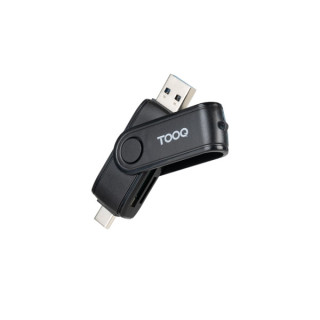 Tooq Lector de Tarjetas USB-C y USB-A - Compatible con SD