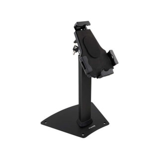 Tooq Soporte de Sobremesa Profesional Ajustable para Tablet de entre 7.9” a 10.5” - Incluye Candado Antirrobo - Organizador