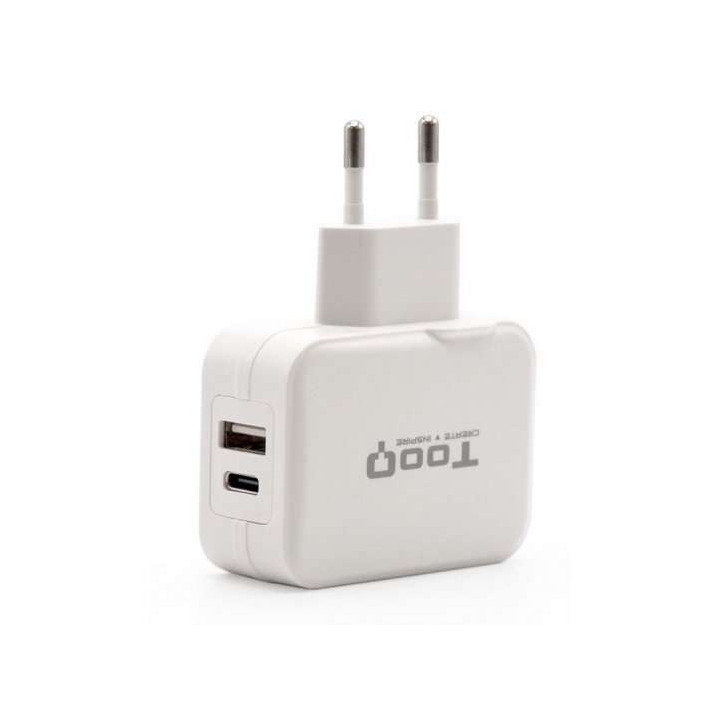 Tooq Cargador de Pared USB 2.0