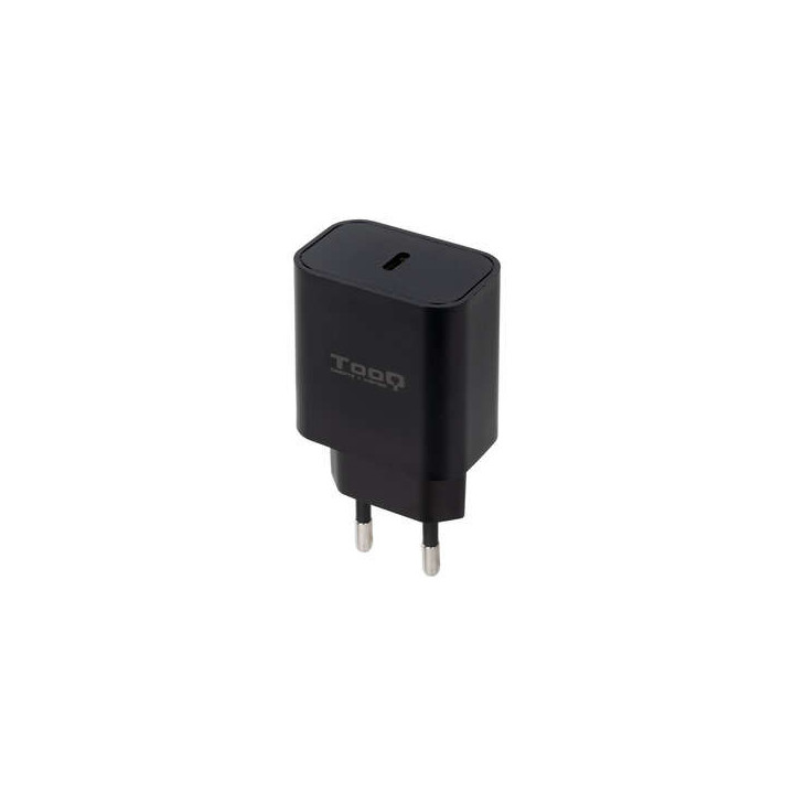 Tooq Cargador de Pared 1x USB-C/PD 20W - Color Negro