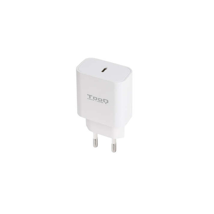 Tooq Cargador de Pared 1x USB-C/PD 20W - Color Blanco