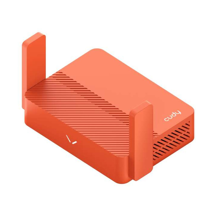 Cudy TR1200 Router de Viaje WiFi AC1200 Doble Banda - 1x Puerto Wan 100/10 Mbps y 1x Puertos Lan 100/10 Mbps - 2 Antenas Extern