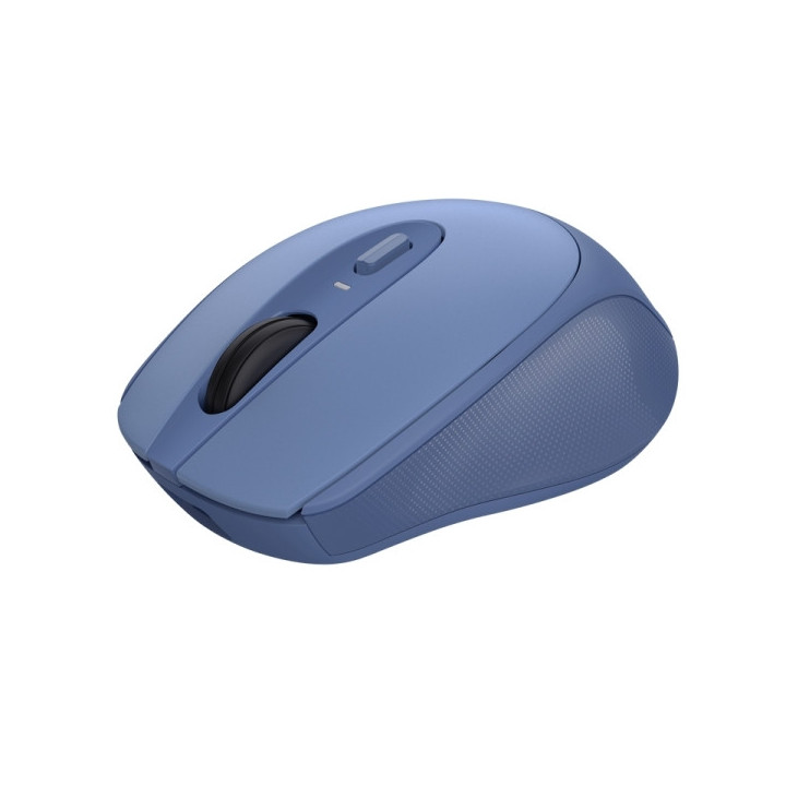 Trust Raton Inalambrico Recargable - Diseño Moderno - Acabado de Goma - Recargable Por USB-C - dpi Ajustable - Sensor Optico -