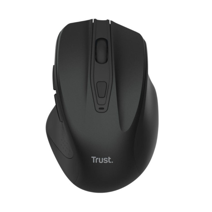 Trust Nito Raton Inalambrico USB 2.4GHz 800-2200DPI - 5 Botones - Silencioso - Color Negro