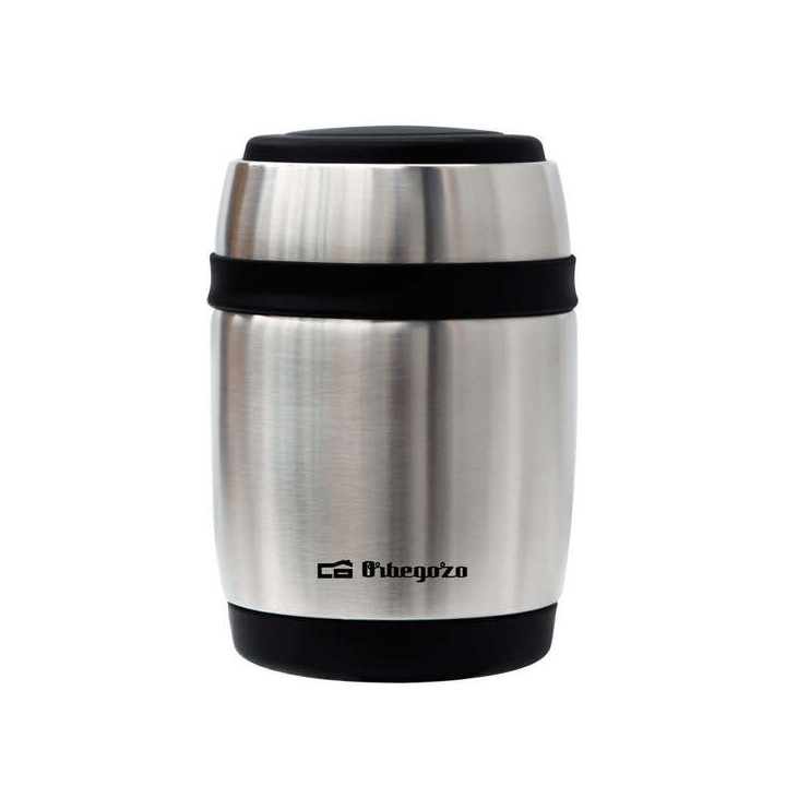 Orbegozo TRSL 380 Termo Pequeño Antiderrame - Capacidad 350ml - Acero Inoxidable - Conserva Temperatura 12 Horas - Taza Aislan
