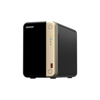 QNAP TS-264-8G NAS Torre Procesador Intel Celeron N4505 - Memoria 8GB - 2 Bahias 2.5"