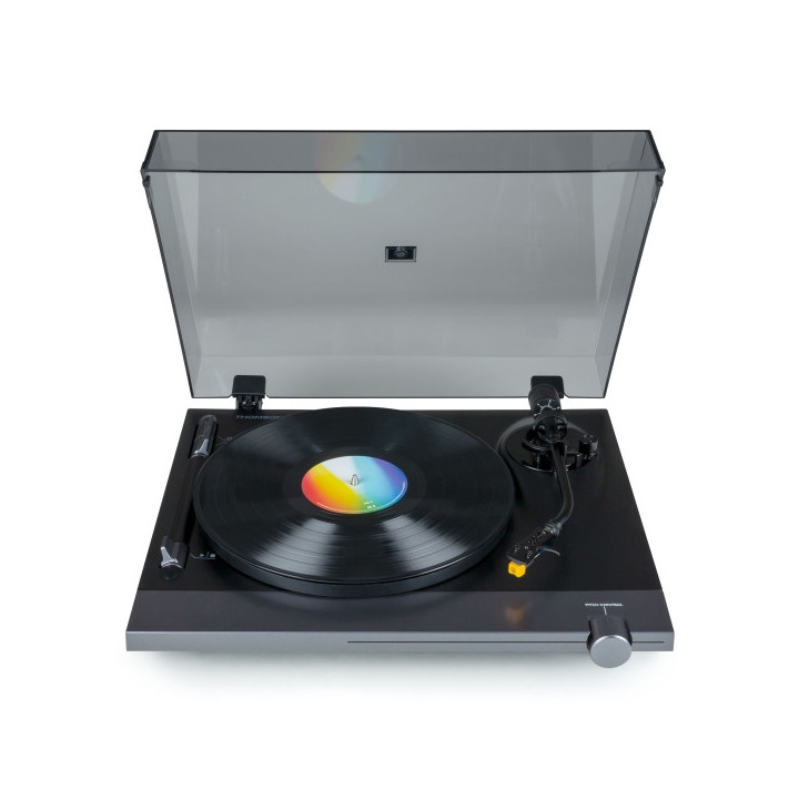 Thomson TT700 Giradiscos Preamplificado Premium - Conexion RCA - Color Negro/Aluminio