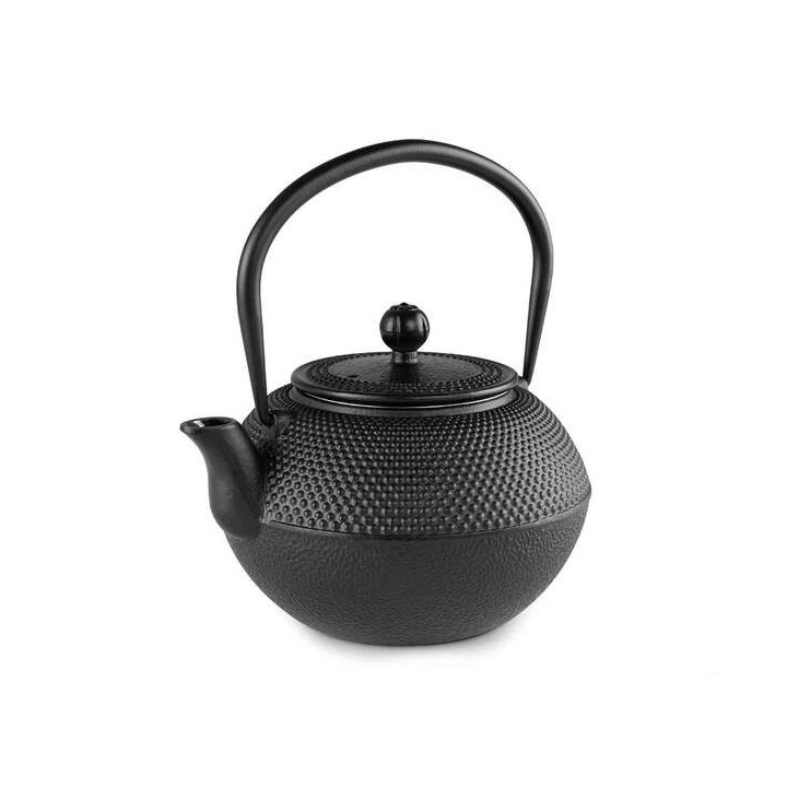 Orbegozo TTH Tetera Tetsubin Hierro Fundido - Capacidad 1200ml - Interior Esmaltado - Filtro de Acero Inoxidable - Apta para To