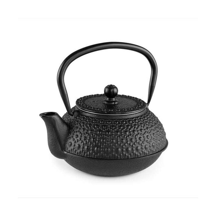 Orbegozo TTH-500 Tetera Tetsubin Hierro Fundido - Diseño Tradicional Japones - Capacidad 500ml - Interior Esmaltado - Filtro d
